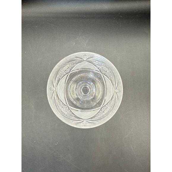 Vintage Bohemia Lead Crystal Wine and Water Goblet Set of 2 - Picture 3 of 8